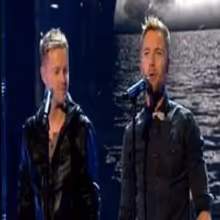 STAGE TUBE: Boyzone and Westlife Perform 'No Matter What' at Gately Tribute Show